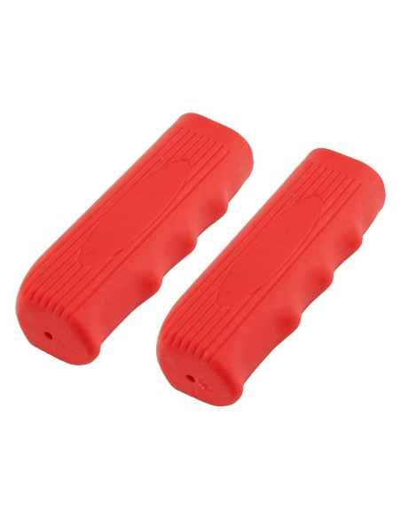 Custom Grips 7/8 long 116mm Kraton Rubber Red.